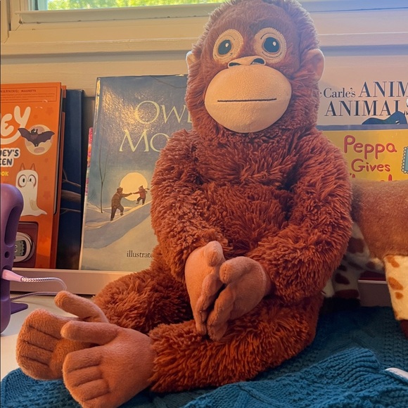 Plush Animal Toy Set - Monkey, Donkey, and Cow - Picture 7 of 8